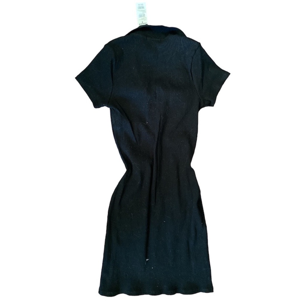 BLACK POLO DRESS - Picture 2 of 2
